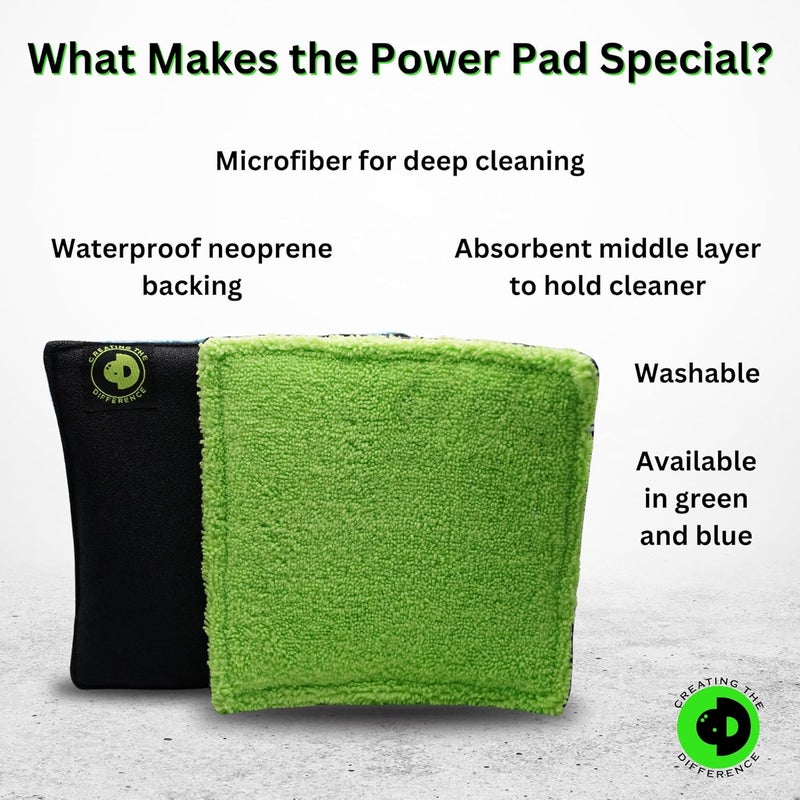 Creating the Difference Power Pad | Microfiber Bowling Ball Cleaning Towel | Bowling Ball Cleaner | Removes Dirt & Oil | Bowling Supplies & Accessories - Image 3